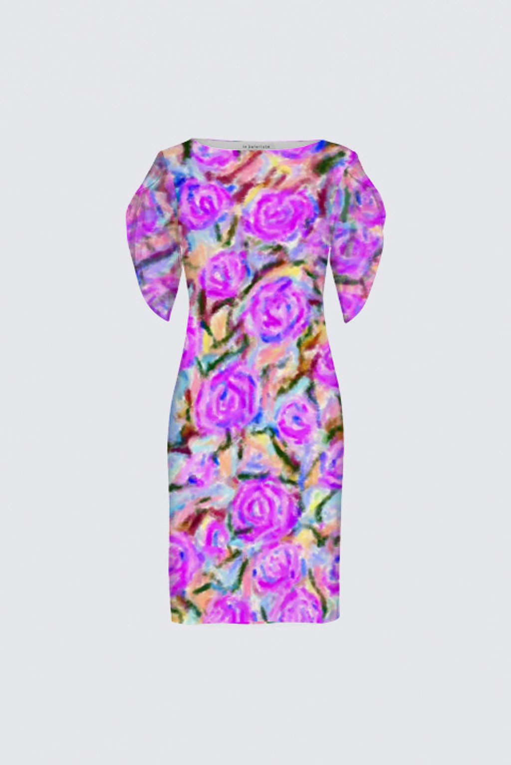 Picture of Denim Roses  Michelle Dress II