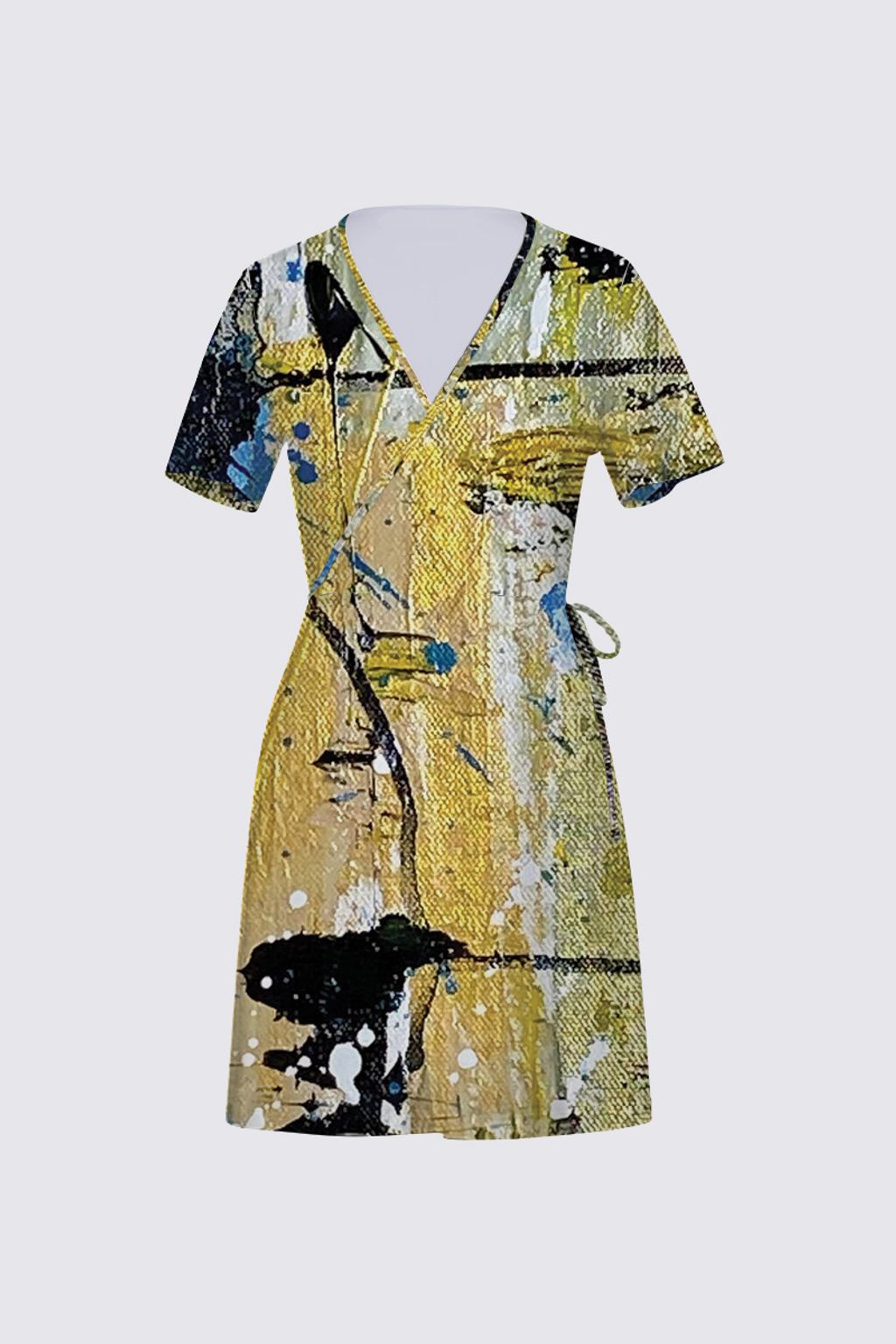 Picture of Ray Of Sunshine Lea Wrap Dress