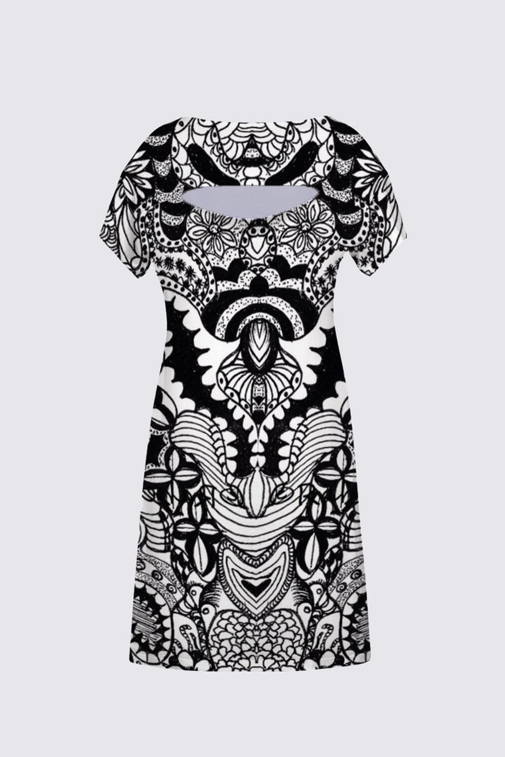 Picture of Undersea mysteries B Carrie T-shirt Dress