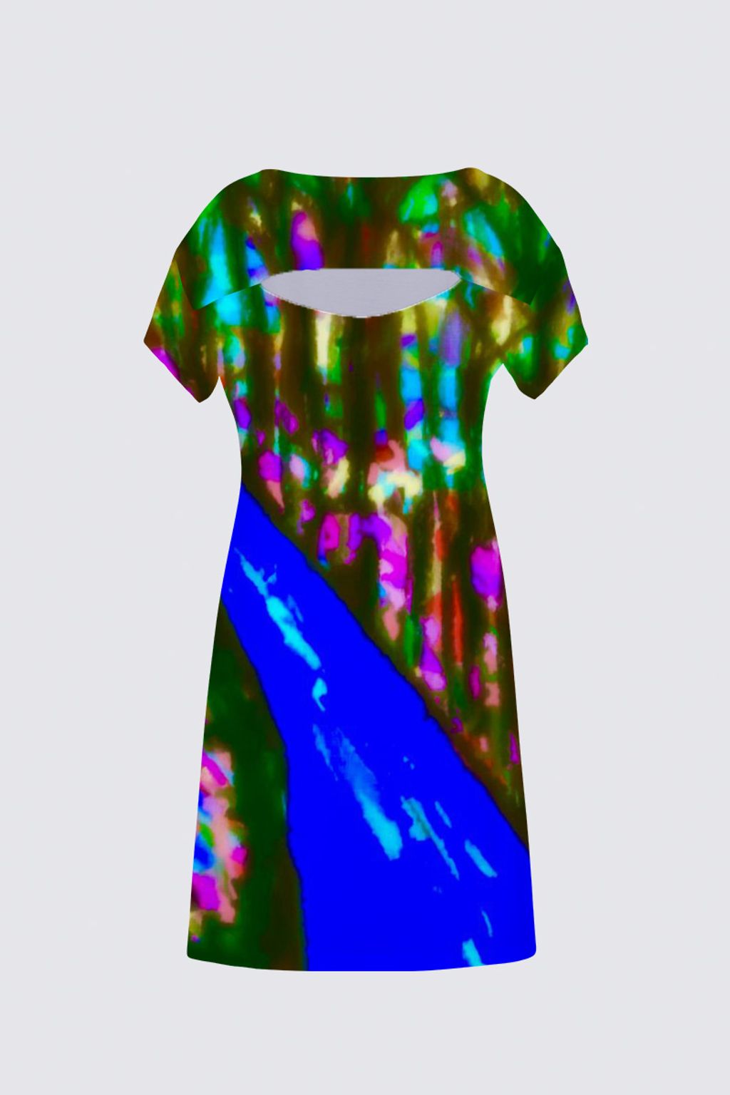 Picture of Follow the stream  Carrie T-shirt Dress