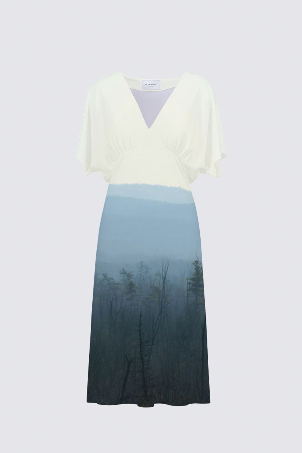 Picture of Foggy morning Sarah V-neck Dress