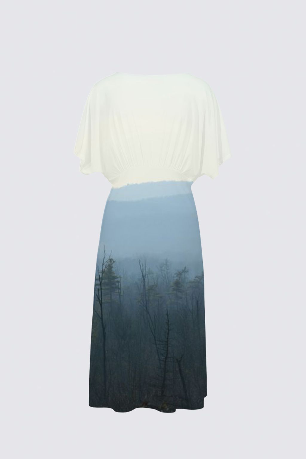 Picture of Foggy morning Sarah V-neck Dress