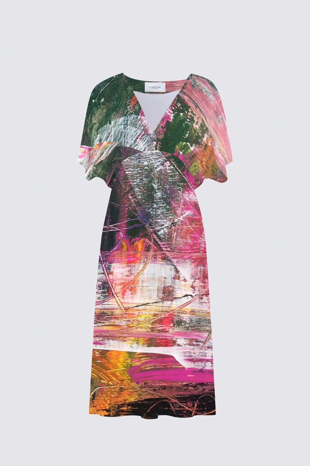 Picture of Abstract Sarah V-neck Dress