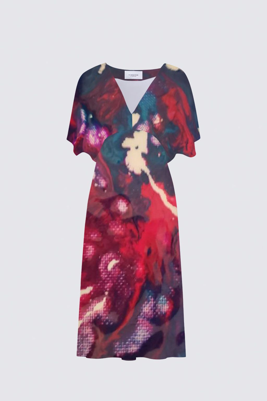 Picture of Flowers Bloom Sarah V-neck Dress