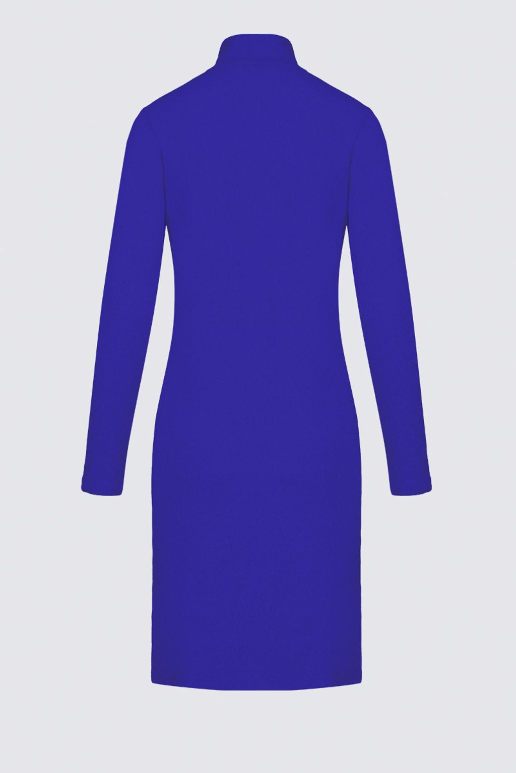 Picture of ROYALTY BLUE Victoire Zip-up Sweater Knit Dress