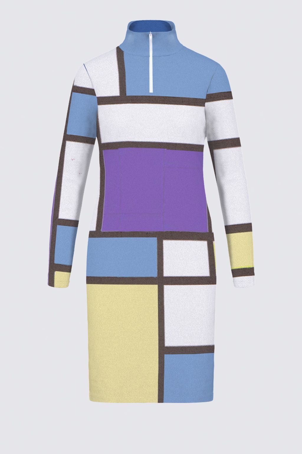 Picture of HARU Victoire Zip-up Sweater Knit Dress