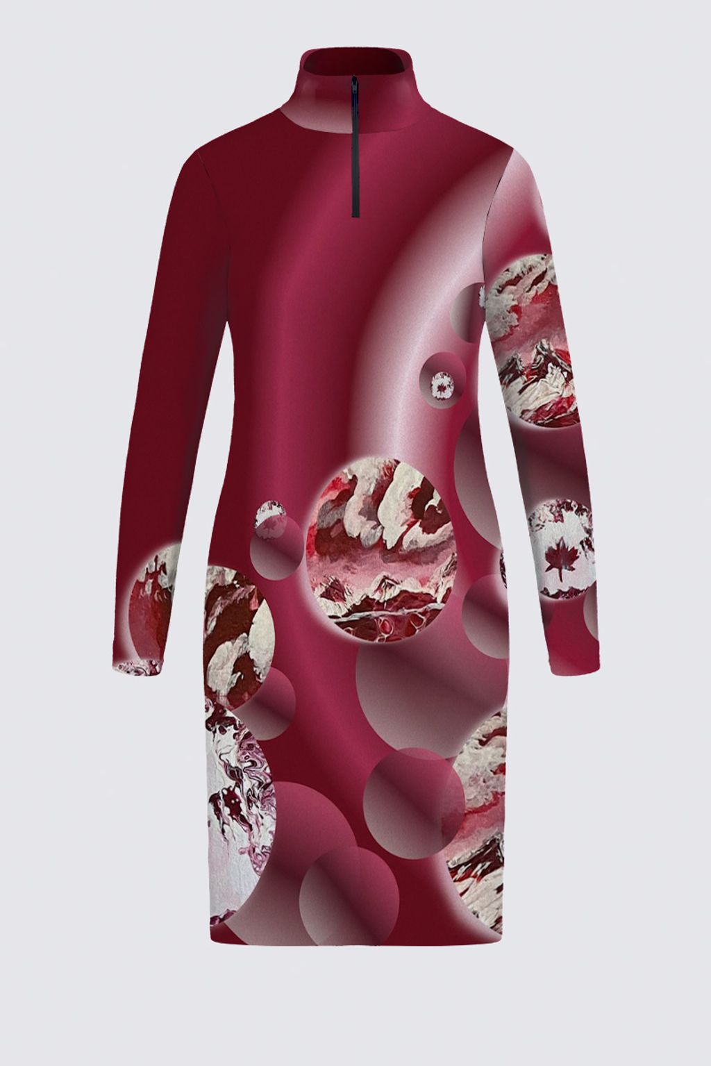 Picture of True North True Red Galaxy Victoire Black Dress