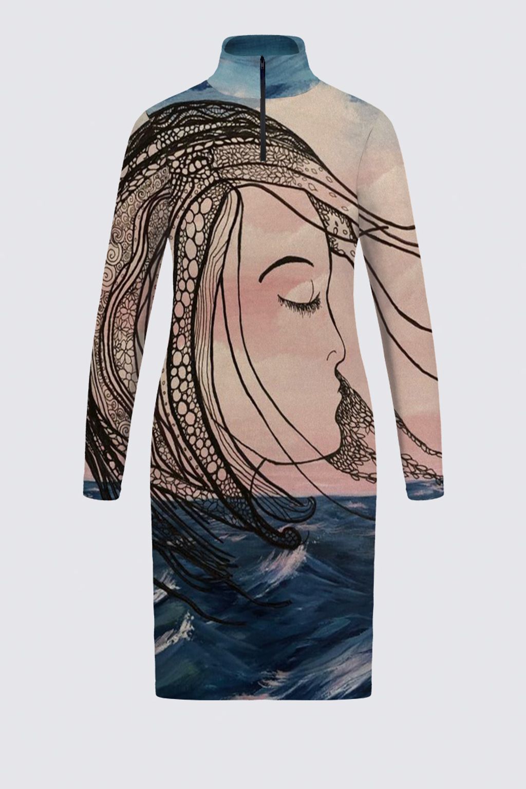 Picture of Zephyr Victoire Black Dress