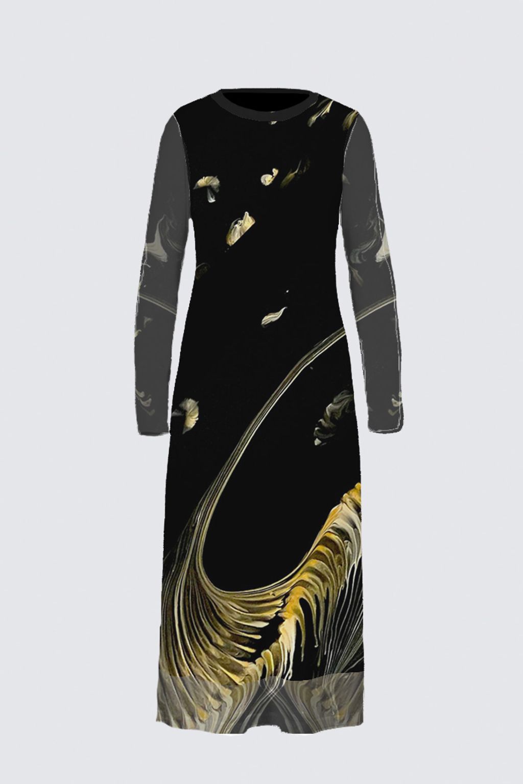 Picture of Angels Dance Daniela Black Maxi Dress 