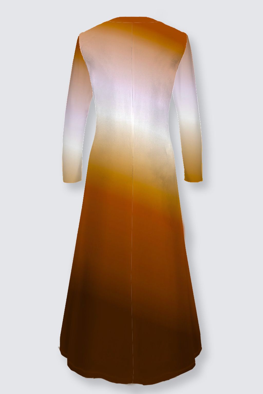 Picture of Split Coffee Mocha compliment gradient Liliana Maxi Dress
