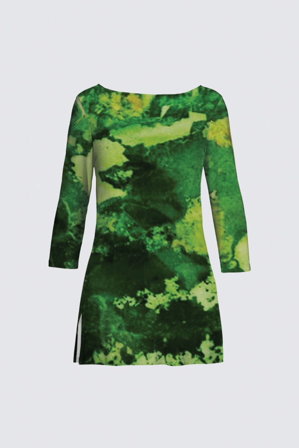 Picture of Kimaya - Green Patti Tunic II