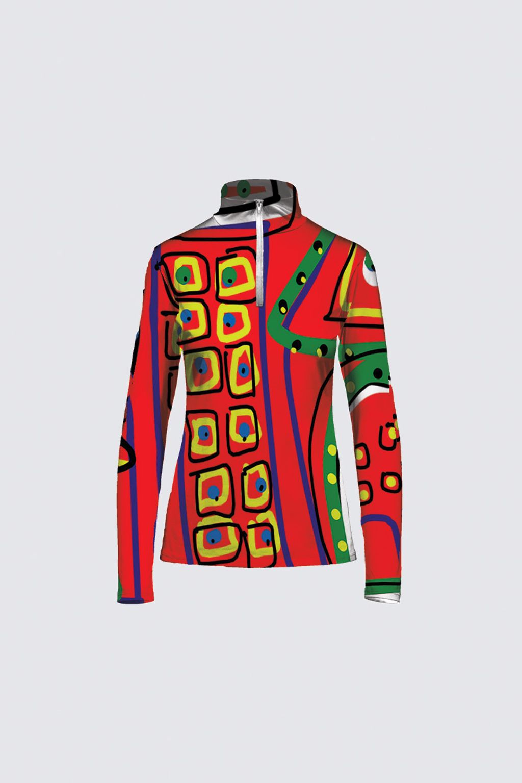 Little House on the Prairie Half-Zip Top