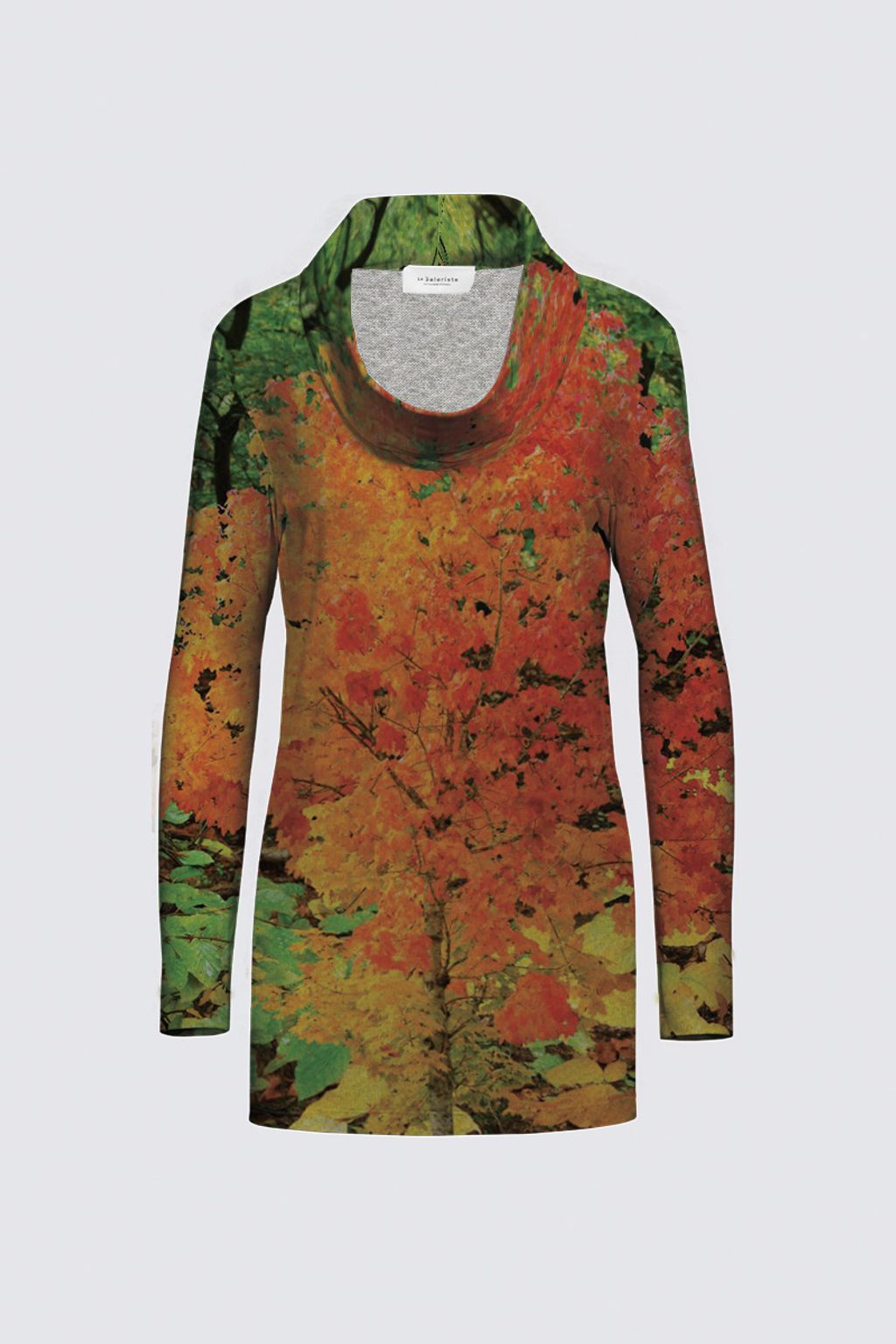 Picture of Autumn Tree and Leaves Mia Tunic in Sweater Knit