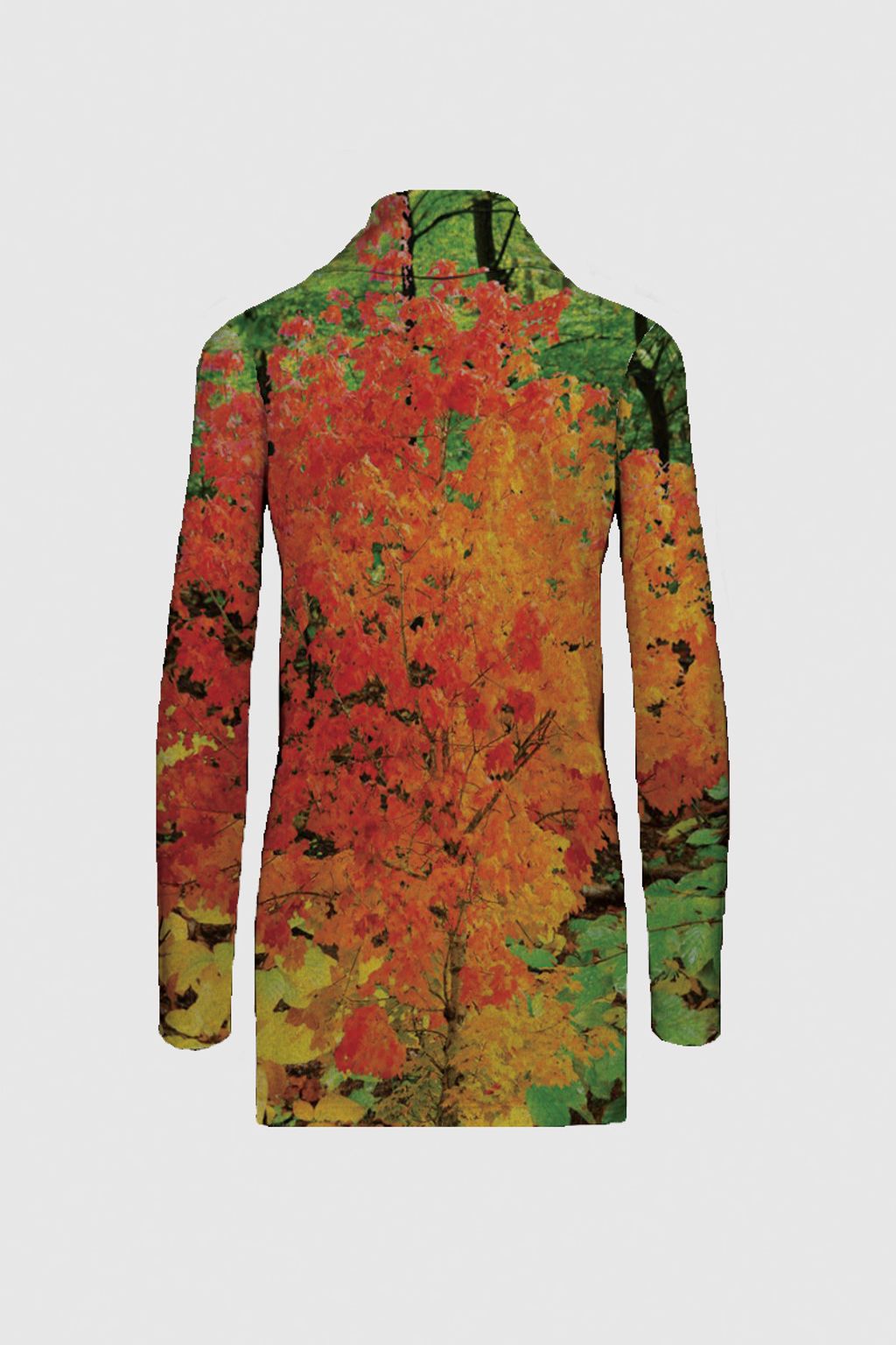 Picture of Autumn Tree and Leaves Mia Tunic in Sweater Knit