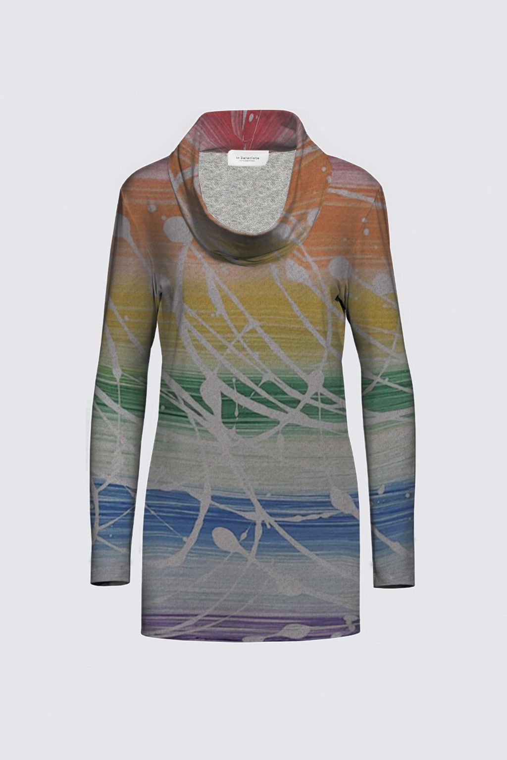 Picture of pride swirl Mia Tunic in Sweater Knit