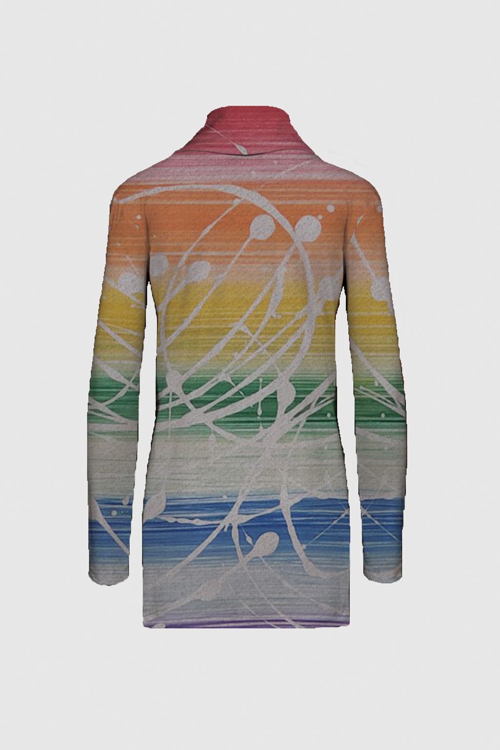 Picture of pride swirl Mia Tunic in Sweater Knit