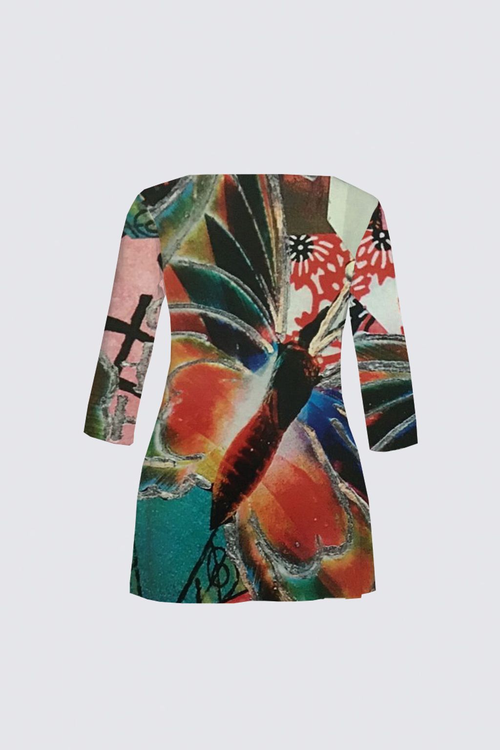 Picture of Bright Butterfly Plus-Size Patti Tunic II