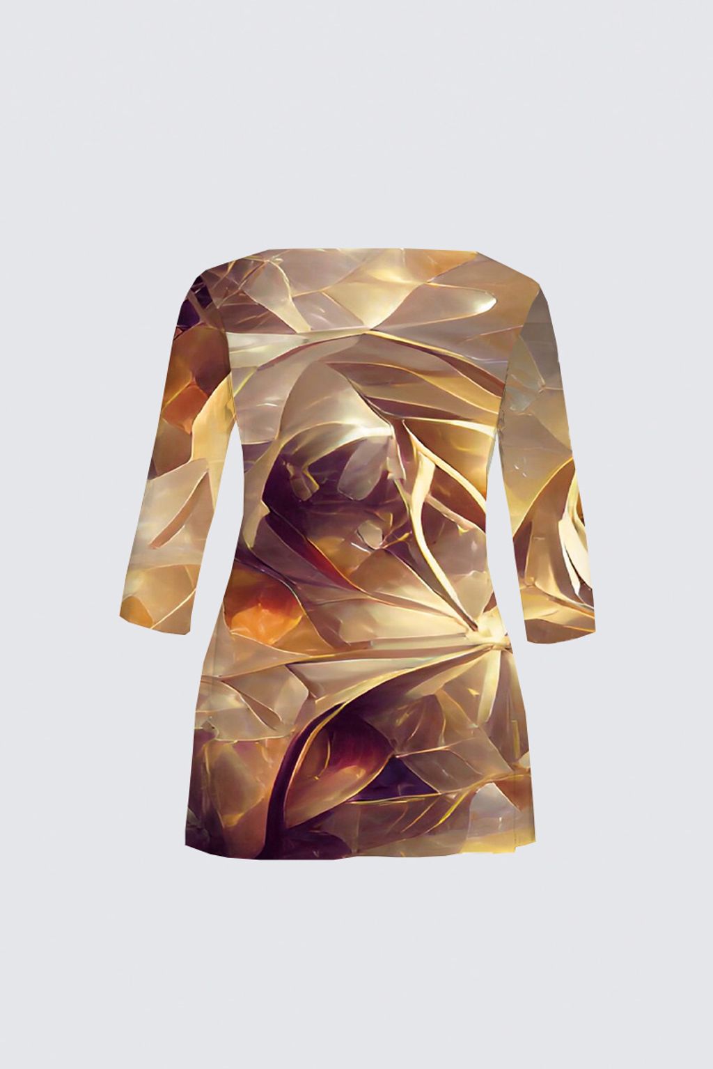 Picture of Golden geometry  Plus-Size Patti Tunic II
