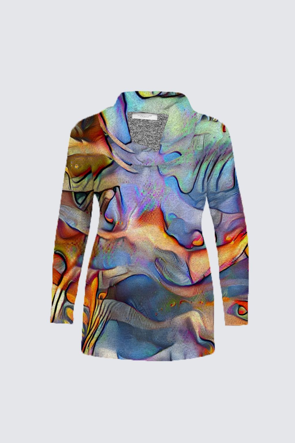 Picture of Blue 2.0 with Sandra Johnstone Plus-Size Mia Tunic in Sweater Knit