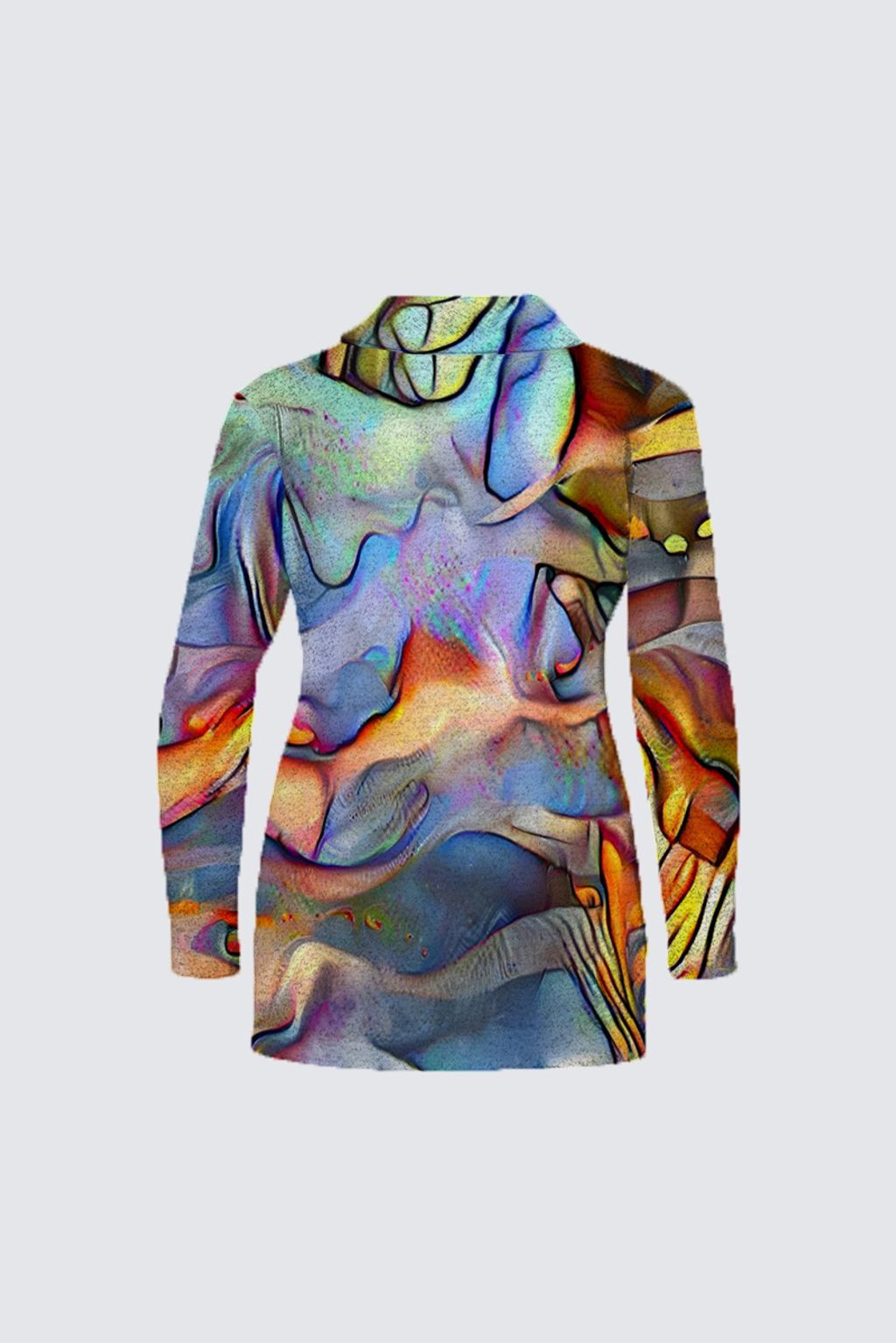 Picture of Blue 2.0 with Sandra Johnstone Plus-Size Mia Tunic in Sweater Knit