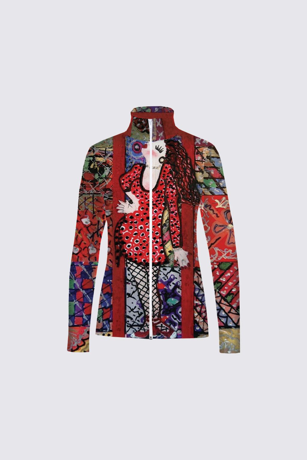 Picture of always Make an Entrance Catherine Full-zip Active top