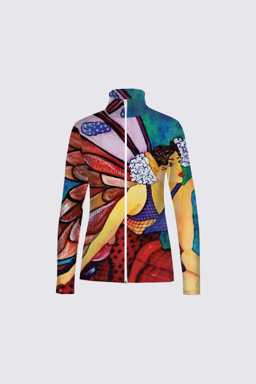 Picture of Fairies among us Catherine Full-zip Active top