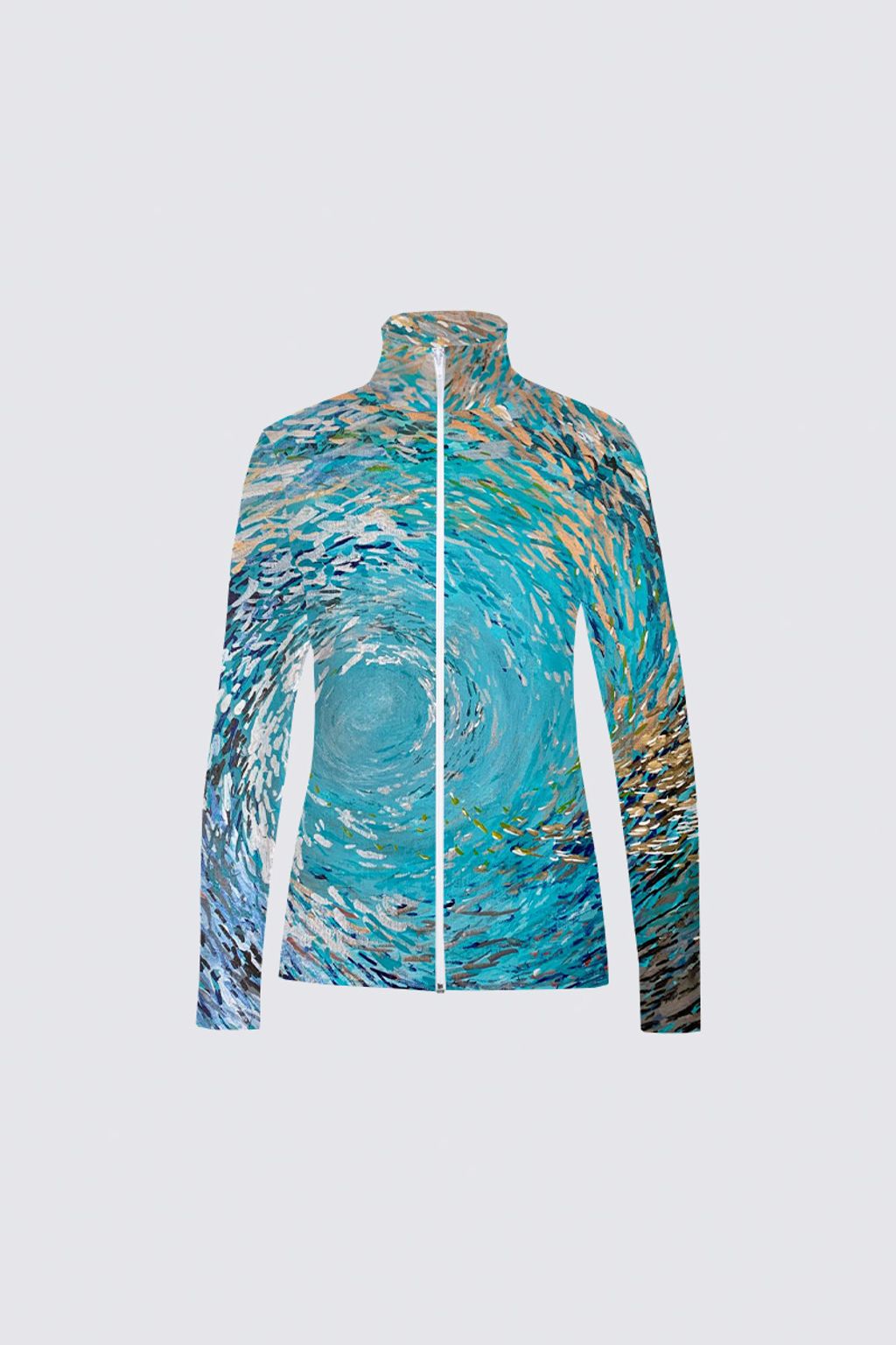 Picture of underwater Catherine Full-zip Active top