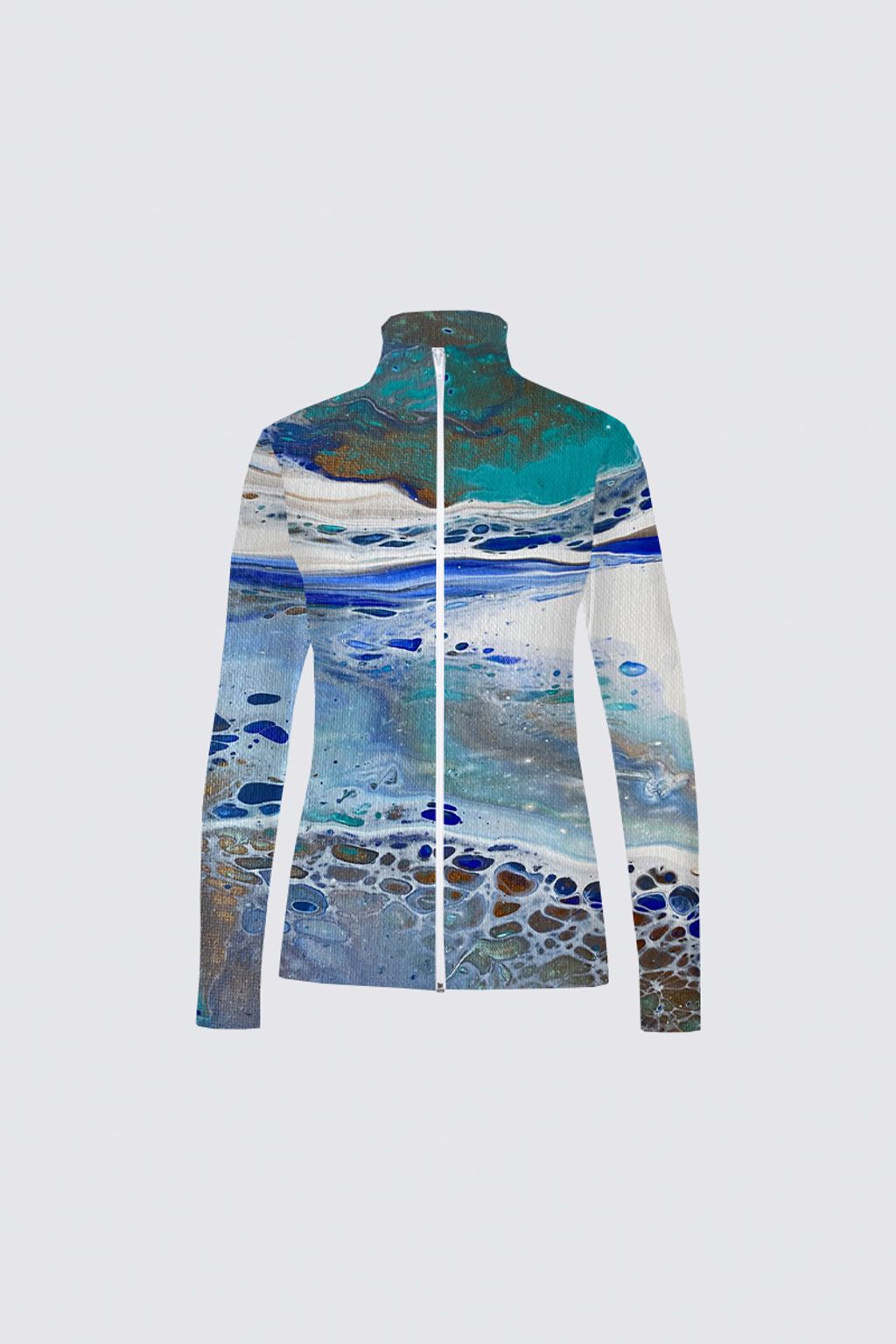 Picture of Ocean Full-zip Active top
