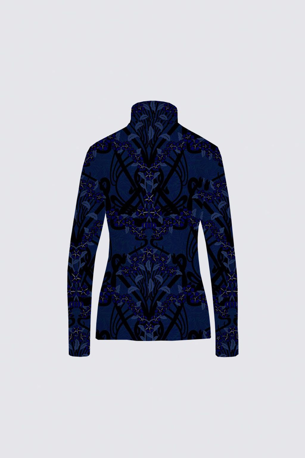 Picture of Art Nouveau Shadow Garland Catherine Full-zip Active top
