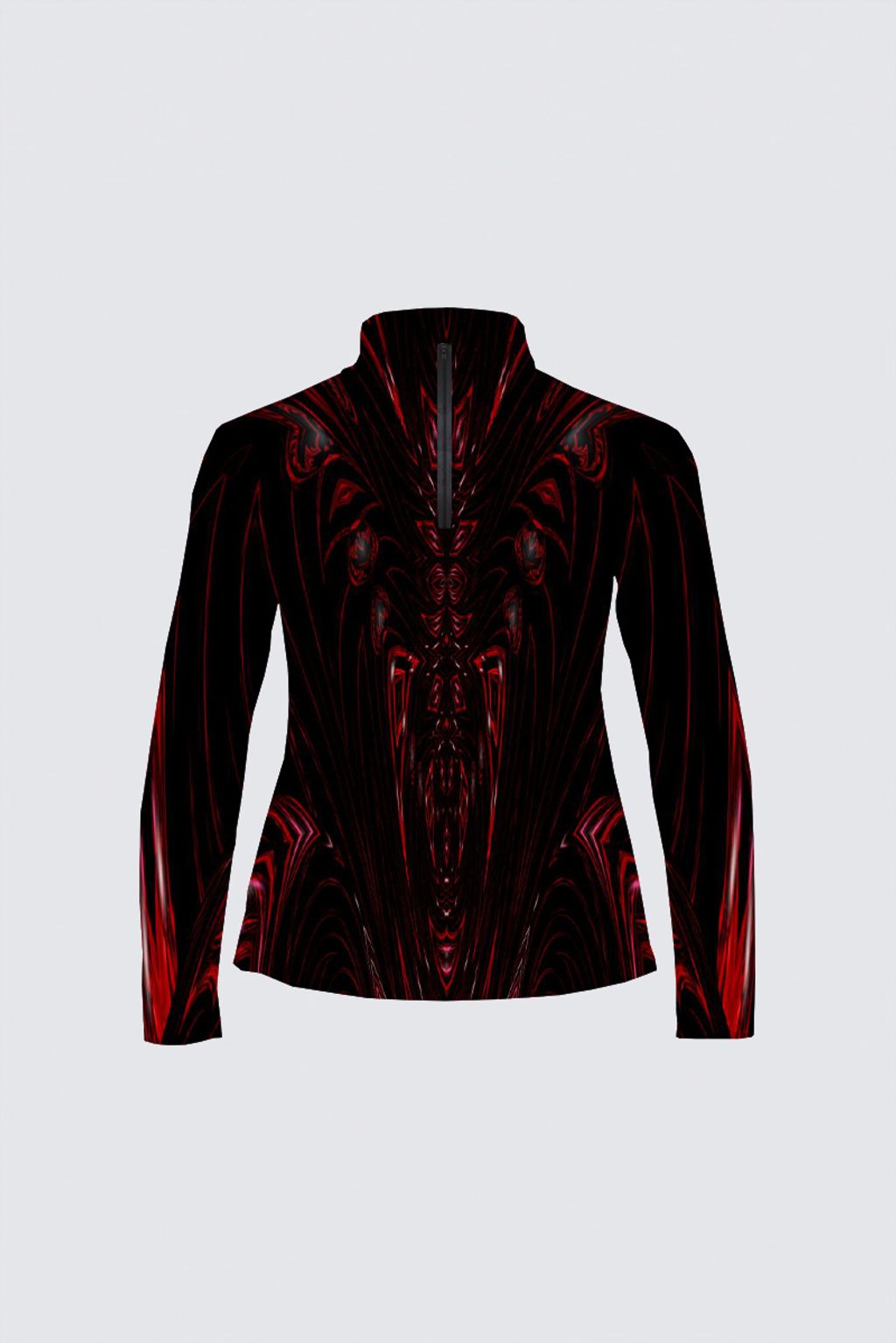 Picture of Mystique WLS33 Jamie Black Plus Size Top