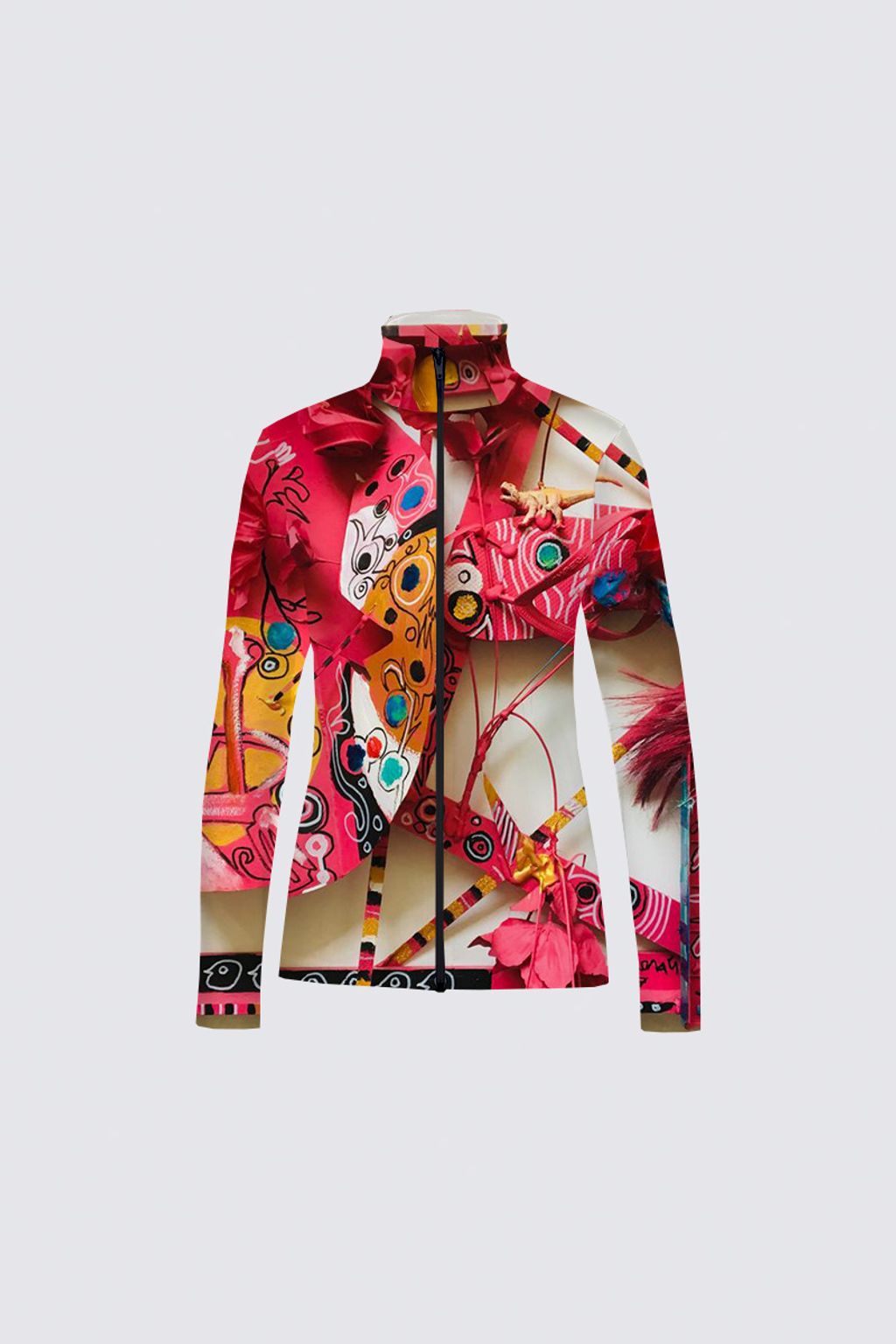 Picture of Rosary  Catherine Black Full Zip Top
