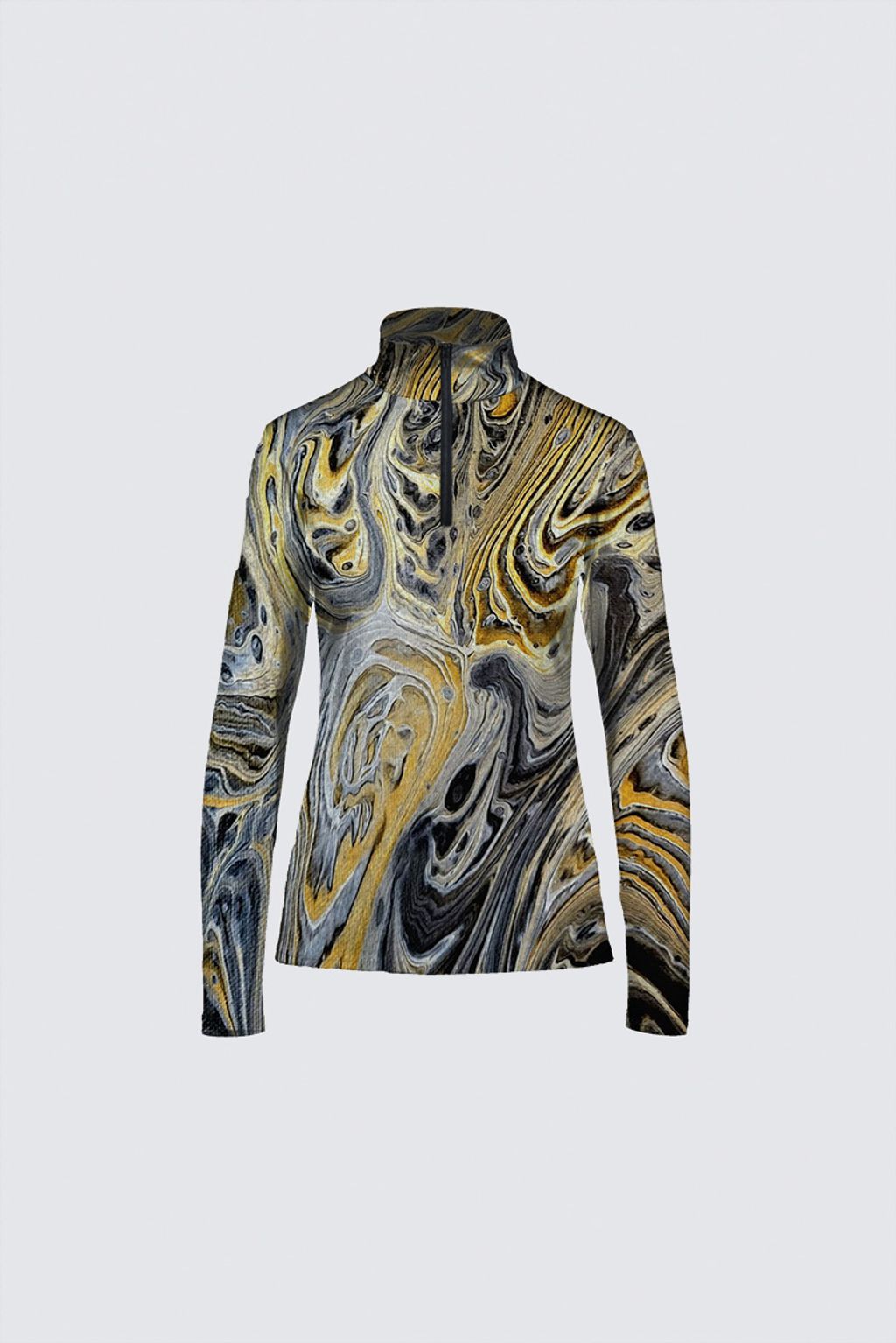 Picture of Metallurgy  Autumn Half-Zip Top