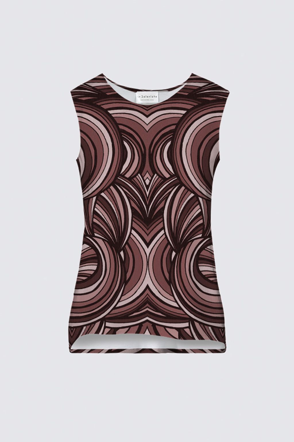 Picture of red symmetry Coco Tank