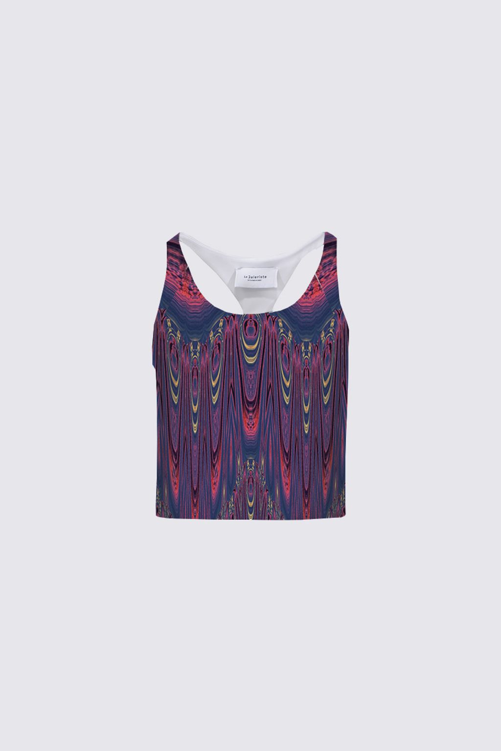 Picture of Day-glo peacock Venus Active Support top