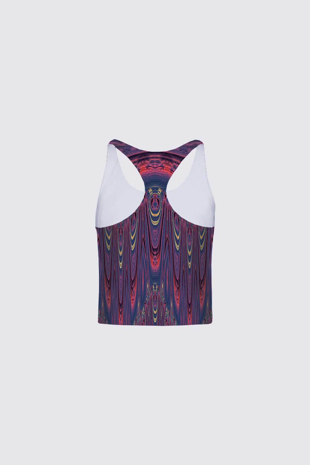 Picture of Day-glo peacock Venus Active Support top