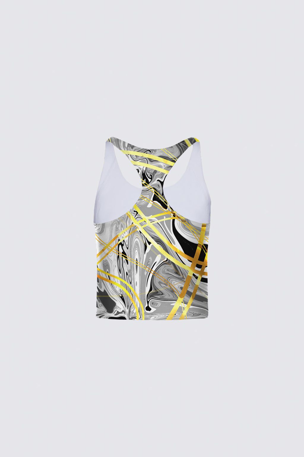 Picture of Silver and gold Venus Active Support top