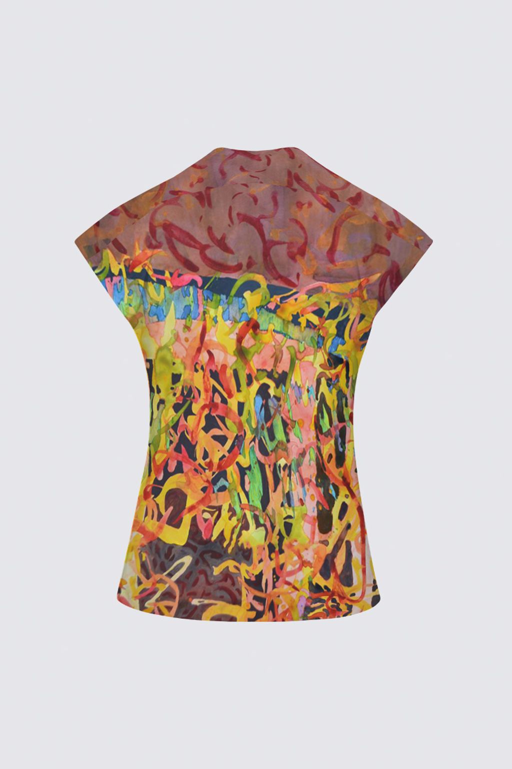 Picture of Seed Of Dreams Tamara V-neck Blouse