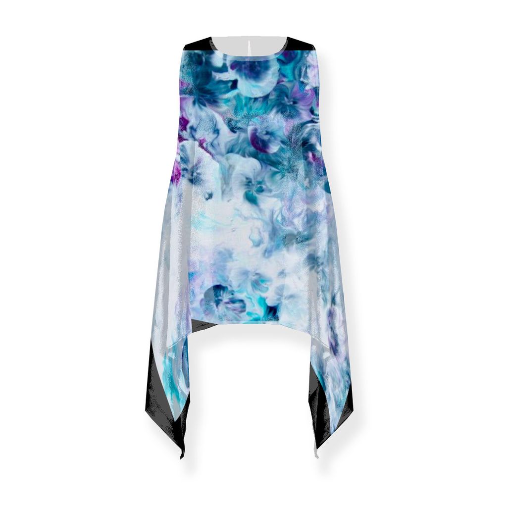 Picture of Pansies Cloud Dance Tessa Long Satin Crepe Top