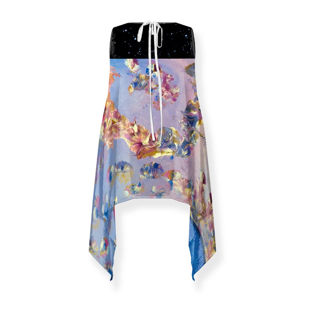 Picture of Angelic Blessings Tessa Long Satin Crepe Top
