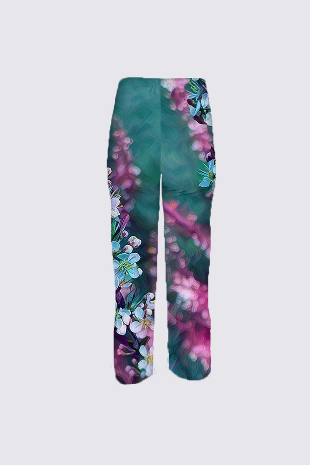 Picture of Pink and Teal Fruit Blossom Parma Capri