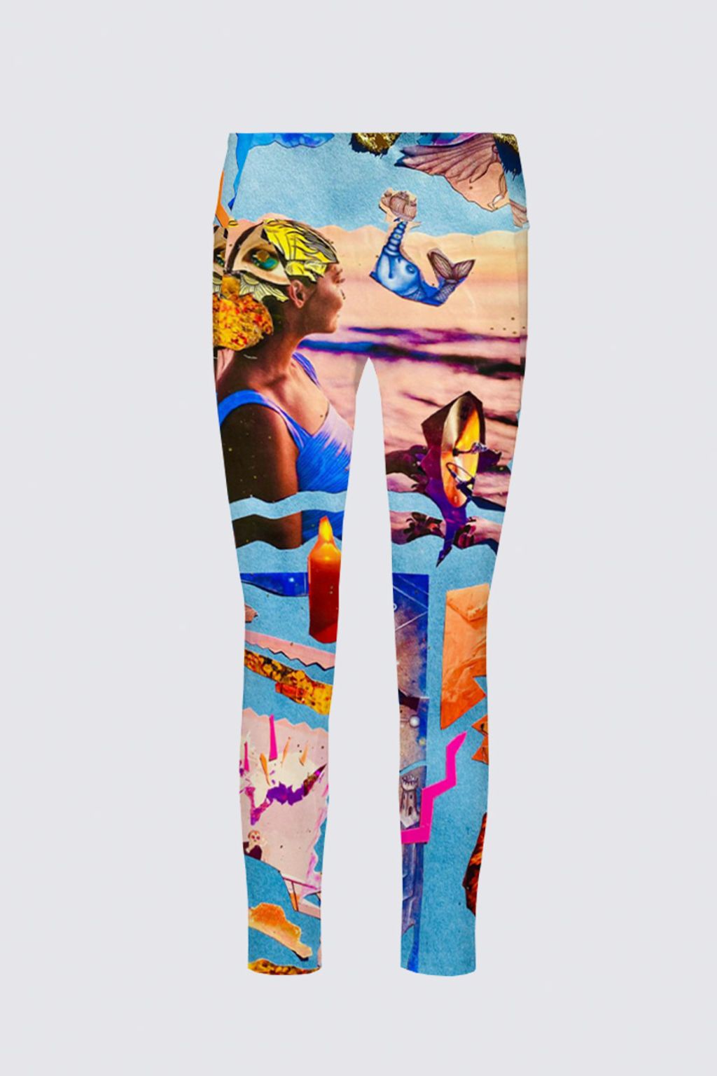 Picture of 'Black Lives Mattering In Paradise' Serena Active Leggings