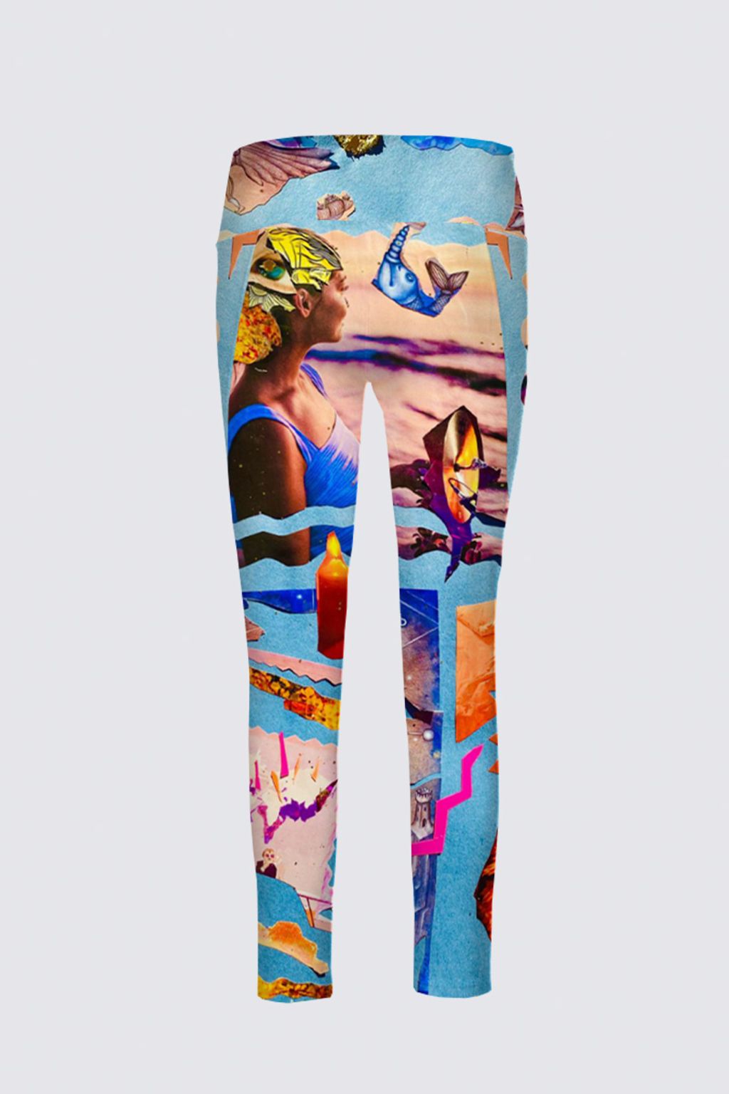 Picture of 'Black Lives Mattering In Paradise' Serena Active Leggings