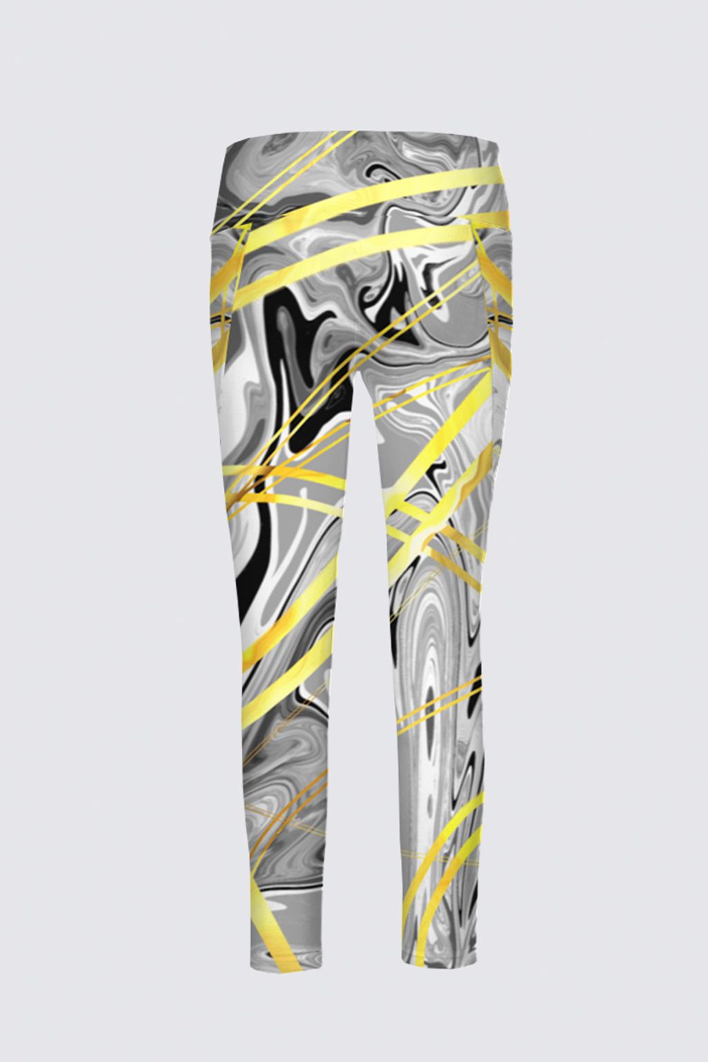 Picture of Silver and gold Serena Active Leggings