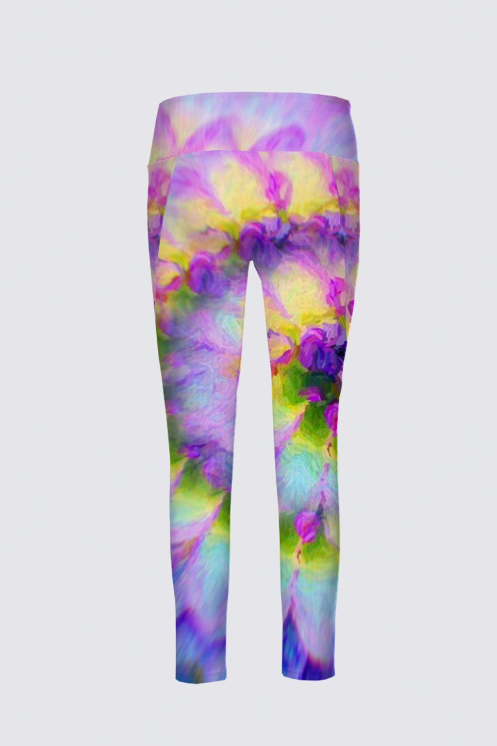 Picture of Lilac floral Maze  Serena Active Leggings