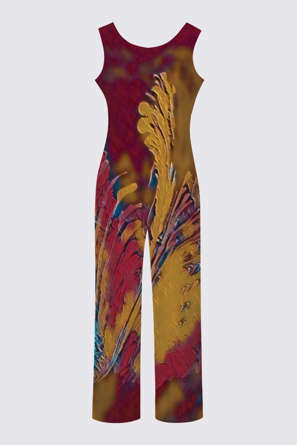 Picture of Flowers Chloe Sleeveless Jumpsuit