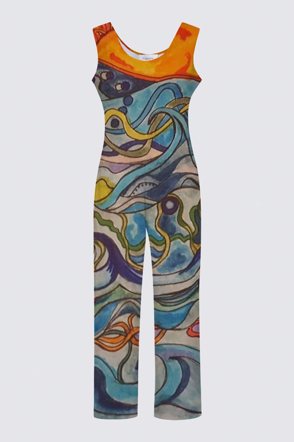 Picture of Below the Horizon Chloe Sleeveless Jumpsuit