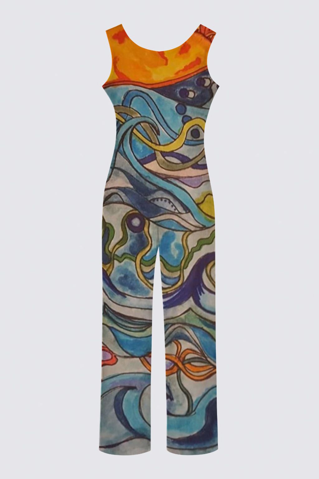 Picture of Below the Horizon Chloe Sleeveless Jumpsuit