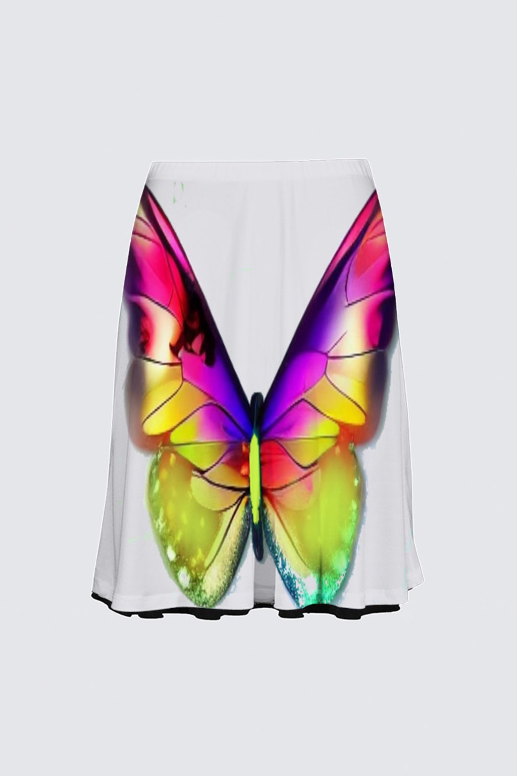 Picture of multicolored butterfly Alex Skirt