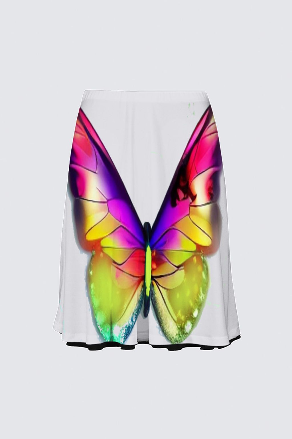Picture of multicolored butterfly Alex Skirt