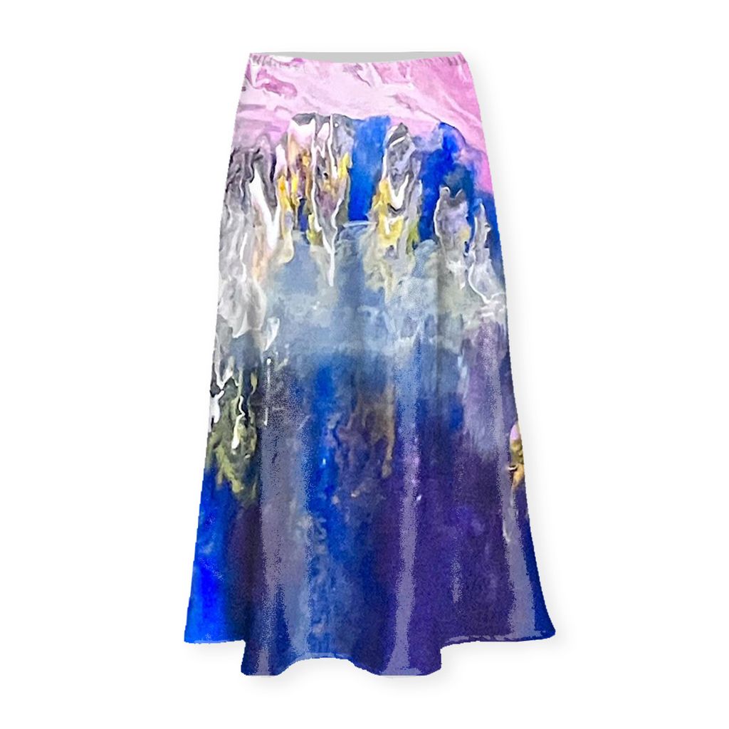 Picture of Climb or Dream? Stella Satin Crepe Skirt
